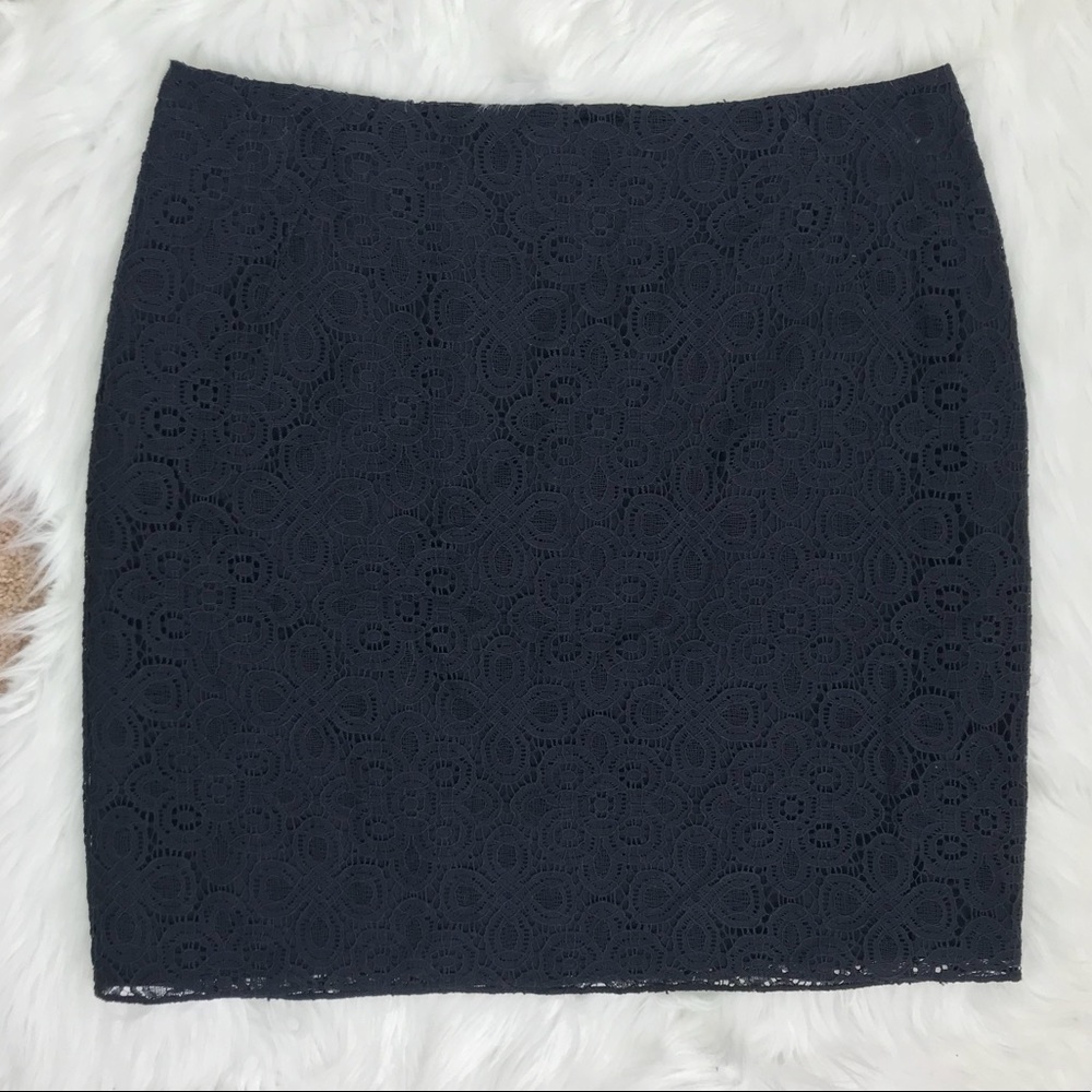 Elie Tahari Lace Pencil Skirt